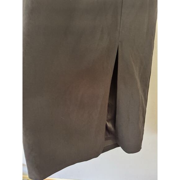 NWOT Lulus All This Allure Black Strappy Backless Mermaid Maxi Dress Size Medium - Picture 9 of 11